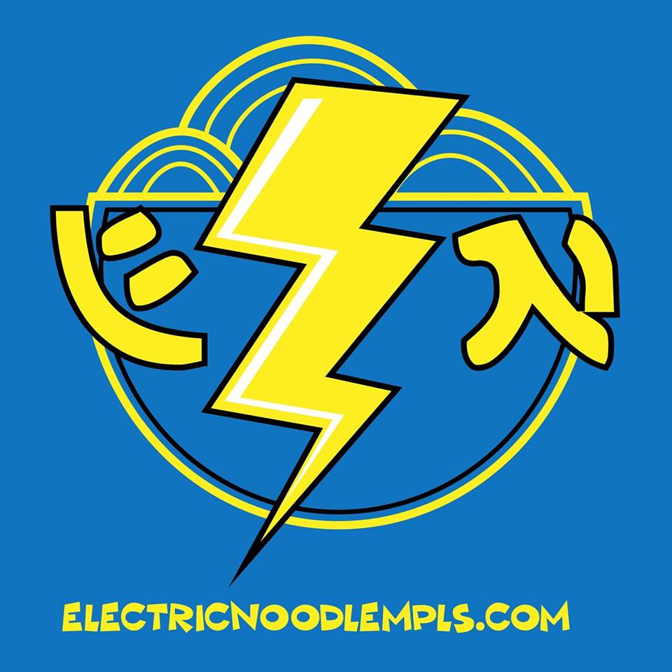 Food Truck Company Logo - Electric Noodle Food Truck Man Brewing Company