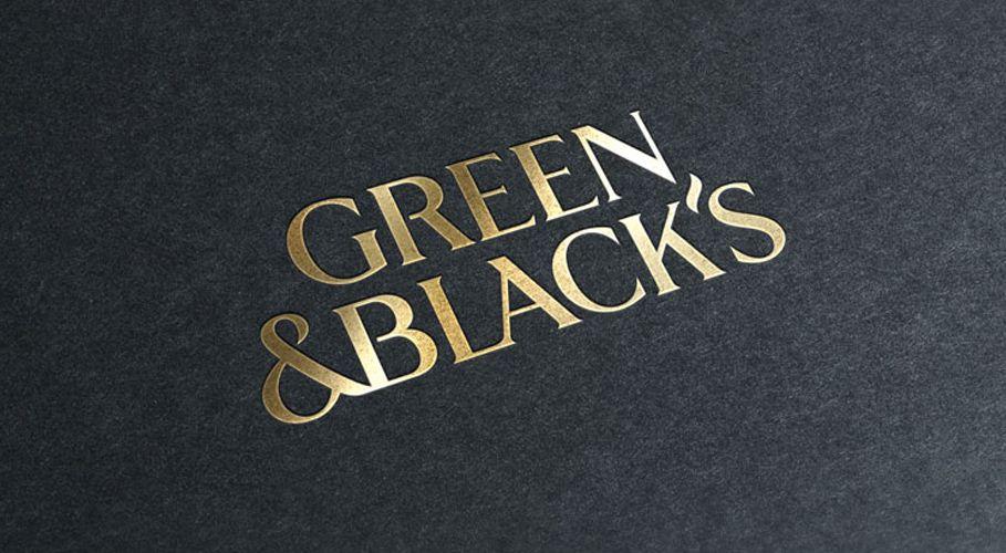 Green and Black Logo - Green & Black's rebrand with 