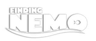 Finding Nemo Black and White Logo - Finding Nemo logo