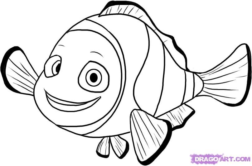 Finding Nemo Black and White Logo - Finding Nemo Worksheet