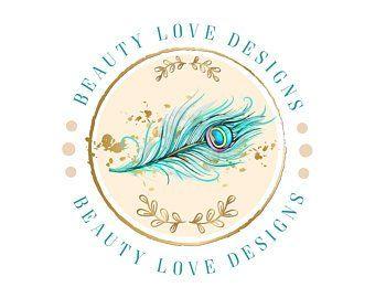 Teal and Gold Logo - Teal feather logo