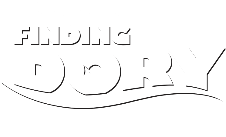 Finding Nemo Black and White Logo - Finding Dory | Disney Movies