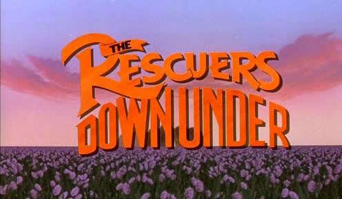 The Rescuers Down Under Logo