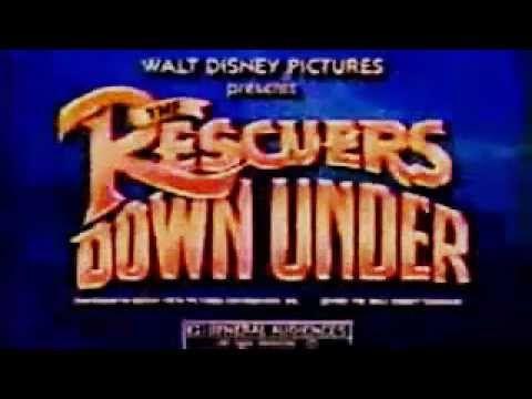 The Rescuers Down Under Logo - The Rescuers Down Under Three Men and A little Lady Trailer - YouTube