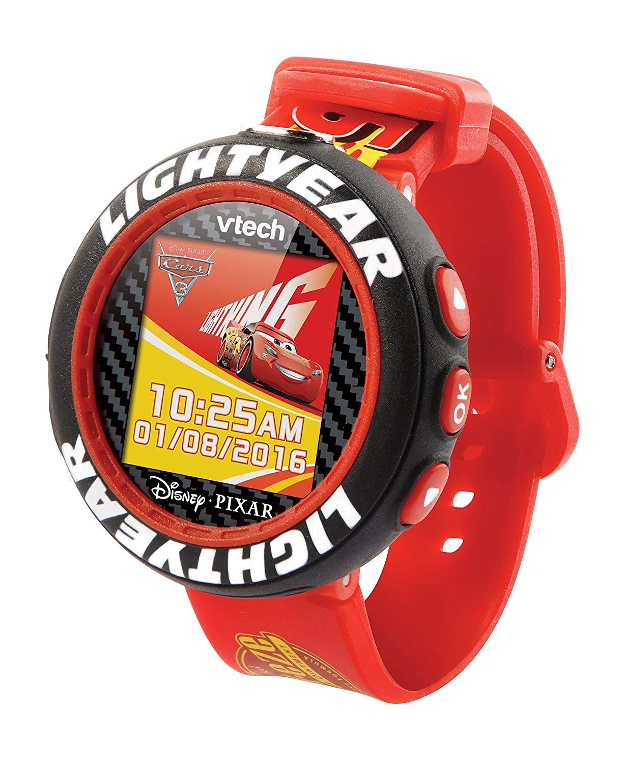 Red VTech Logo - VTech 507203 Lightning Mcqueen Camera Watch: Amazon.co.uk: Toys & Games