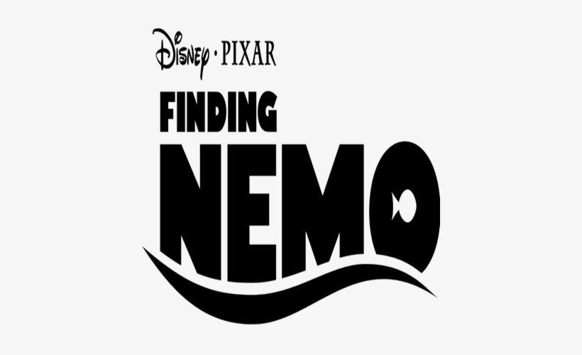 Finding Nemo Black and White Logo - Finding Nemo Logo Transparent, Roblox - Finding Nemo Logo Png - Free ...