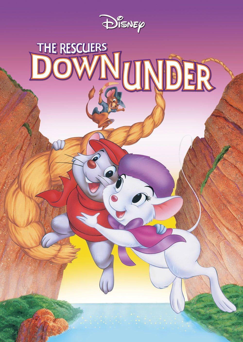 The Rescuers Down Under Logo - The Rescuers Down Under | Disney Movies