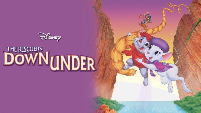 The Rescuers Down Under Logo