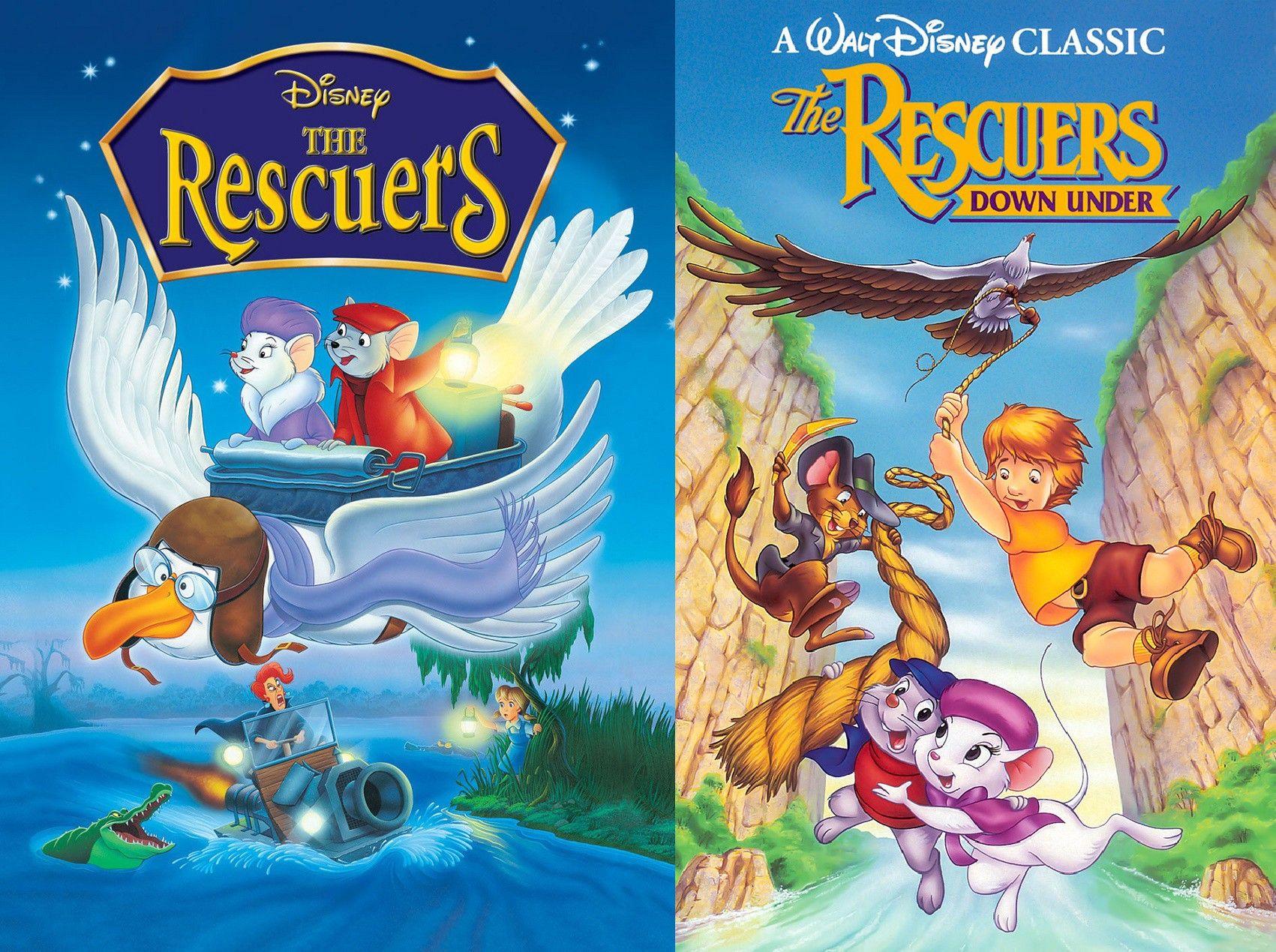 The Rescuers Down Under Logo - Feminisney: “The Rescuers” and “The Rescuers Down Under”