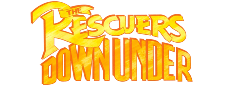 The Rescuers Down Under Logo - Bernard et Bianca au Pays des Kangourous Art of Disney