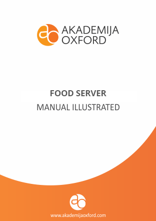 Food Server Logo - Food server course and training | Food server School | Akademija Oxford