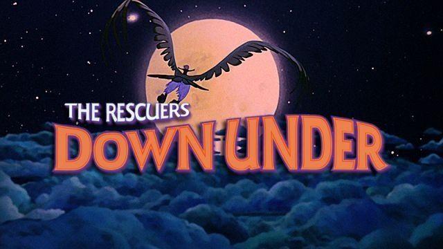 The Rescuers Down Under Logo - Disney Renaissance Rescuers Down Under. Disney, Where Dreams