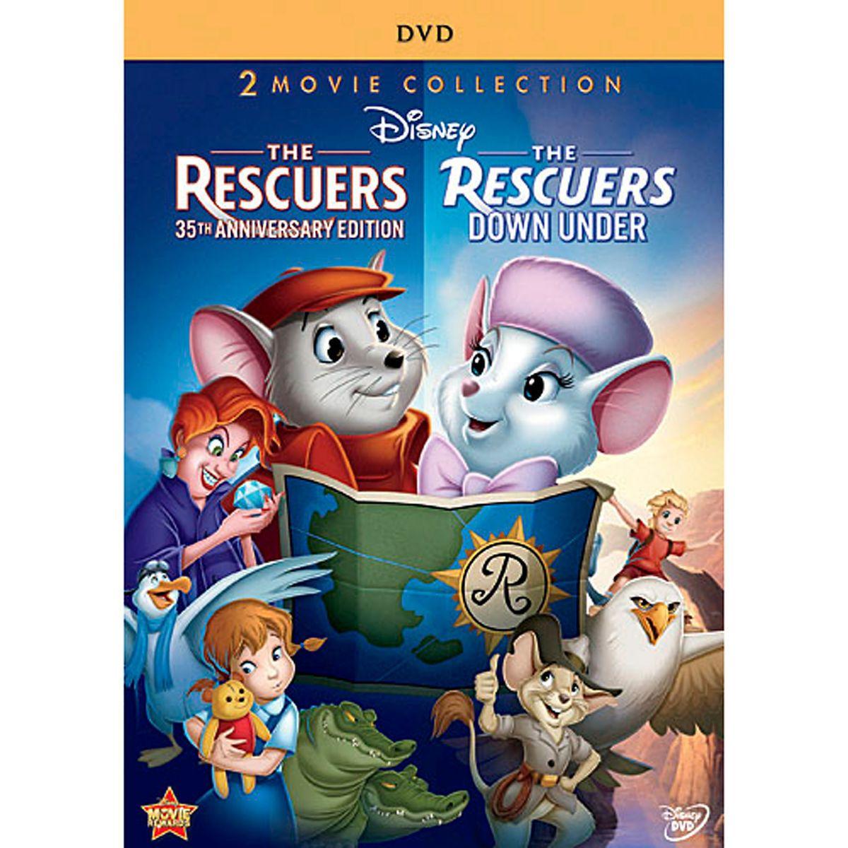 The Rescuers Down Under Logo - The Rescuers and The Rescuers Down Under DVD | shopDisney