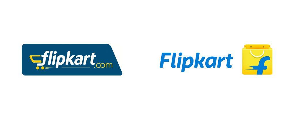 Blue V Company Logo - Brand New: New Logo for Flipkart