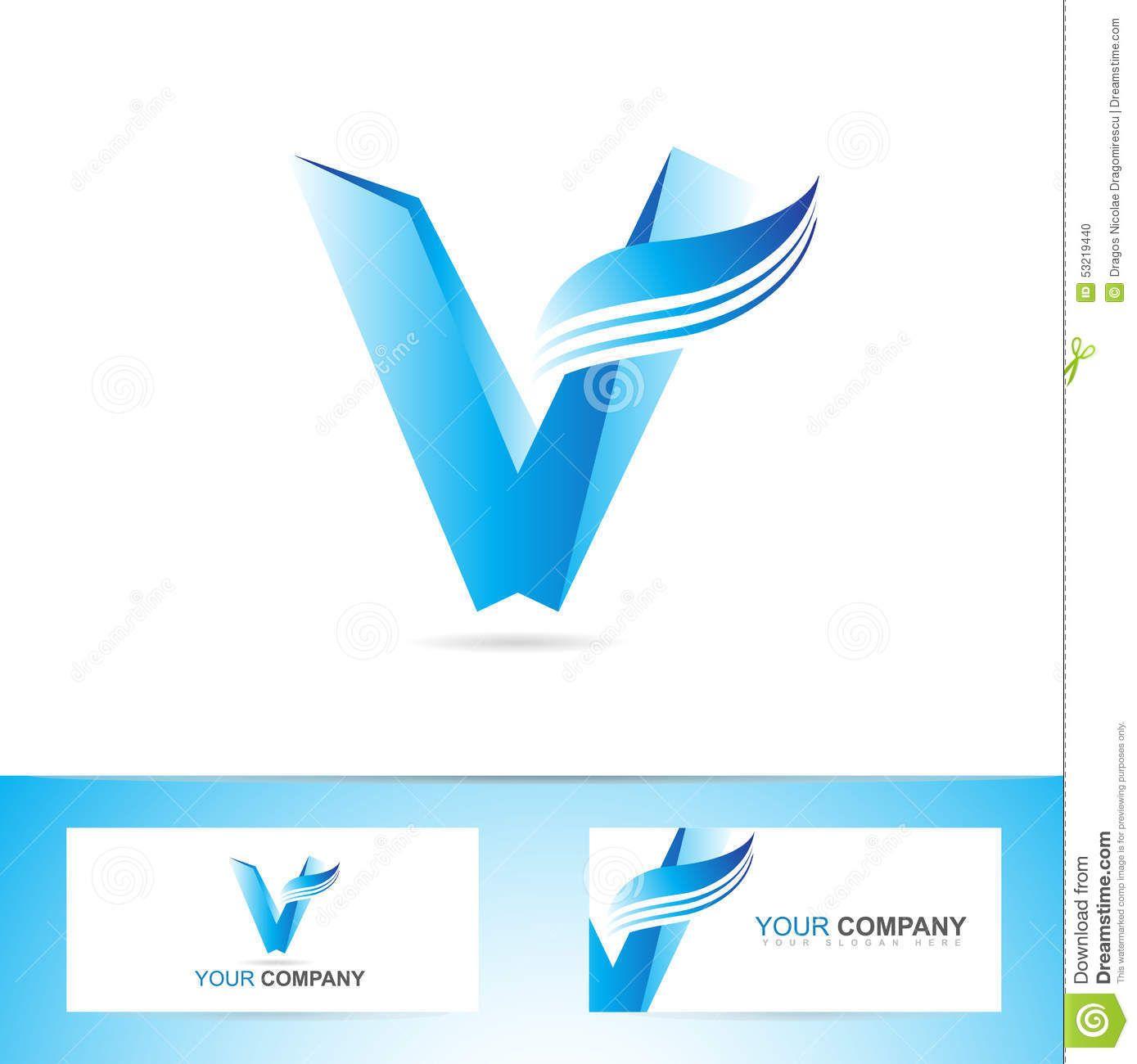 Blue V Company Logo - Blue v Logos