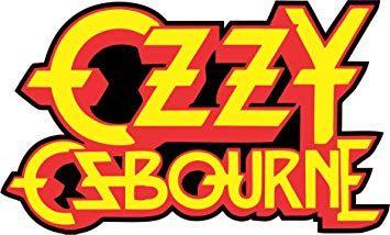 Ozzy Osbourne Logo - Amazon.com: Ozzy Osbourne 3 - Vinyl Sticker Decal - logo full color ...