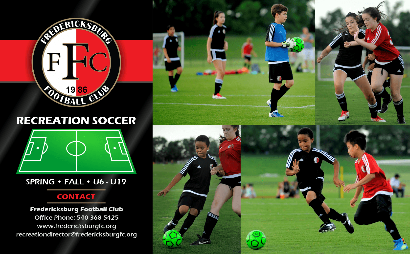 FFC Soccer Logo - Fredericksburg FC - Soccer Club - Recreation