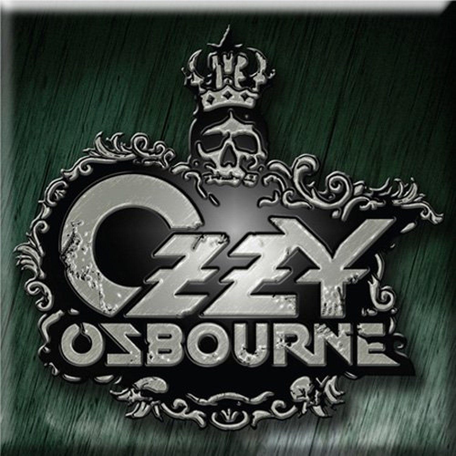 Ozzy Osbourne Logo - Ozzy Osbourne Metal Fridge Magnet Crest Logo Album Cover Fan Gift