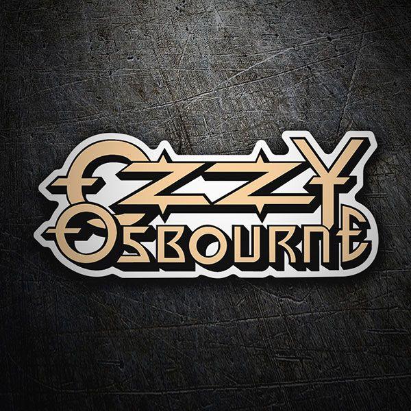 Ozzy Osbourne Logo - Sticker Ozzy Osbourne Logo