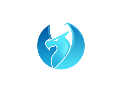Ice Dragon Logo Logodix - blue dragon logo roblox