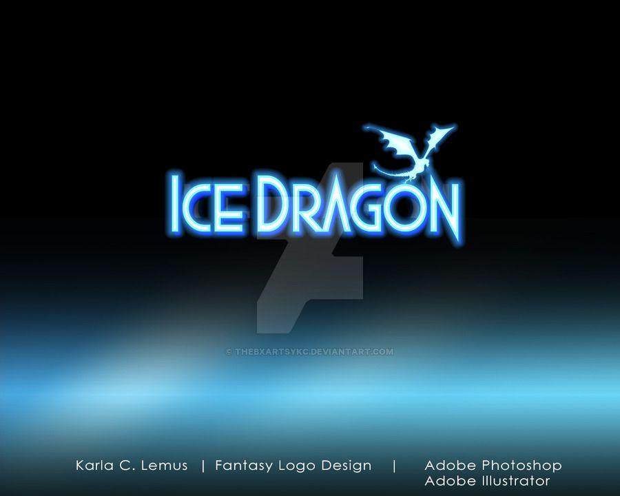 Ice Dragon Logo - Ice Dragon Logo by theBxArtsyKC on DeviantArt