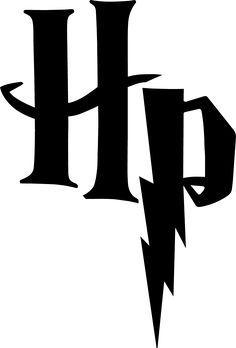 Printable Harry Potter HP Logo - Best Harry Potter HP image. Hogwarts, Harry potter