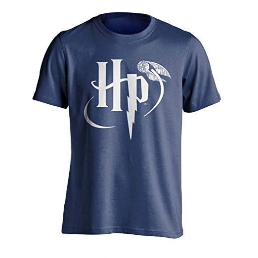 Printable Harry Potter HP Logo - HARRY POTTER Official Mens HP Logo T Shirt: Clothing