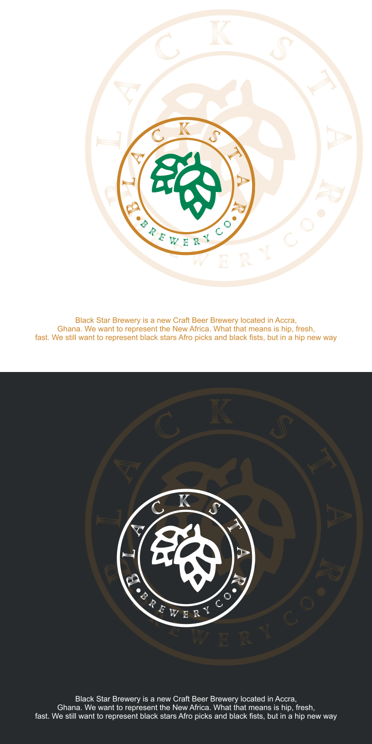 Black Star in Circle Company Logo - Logo Design for Black Star Brewery Co. by Orphanege_Helping99 ...