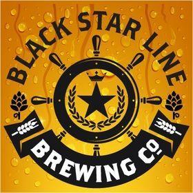 Black Star in Circle Company Logo - Black Star Line Brewing Company (bslbrewing) en Pinterest