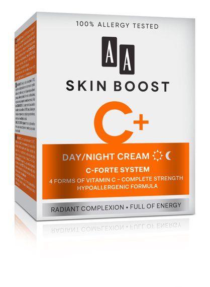 Boost C Logo - AA SKIN BOOST C+ Day Night Cream, 50 Ml
