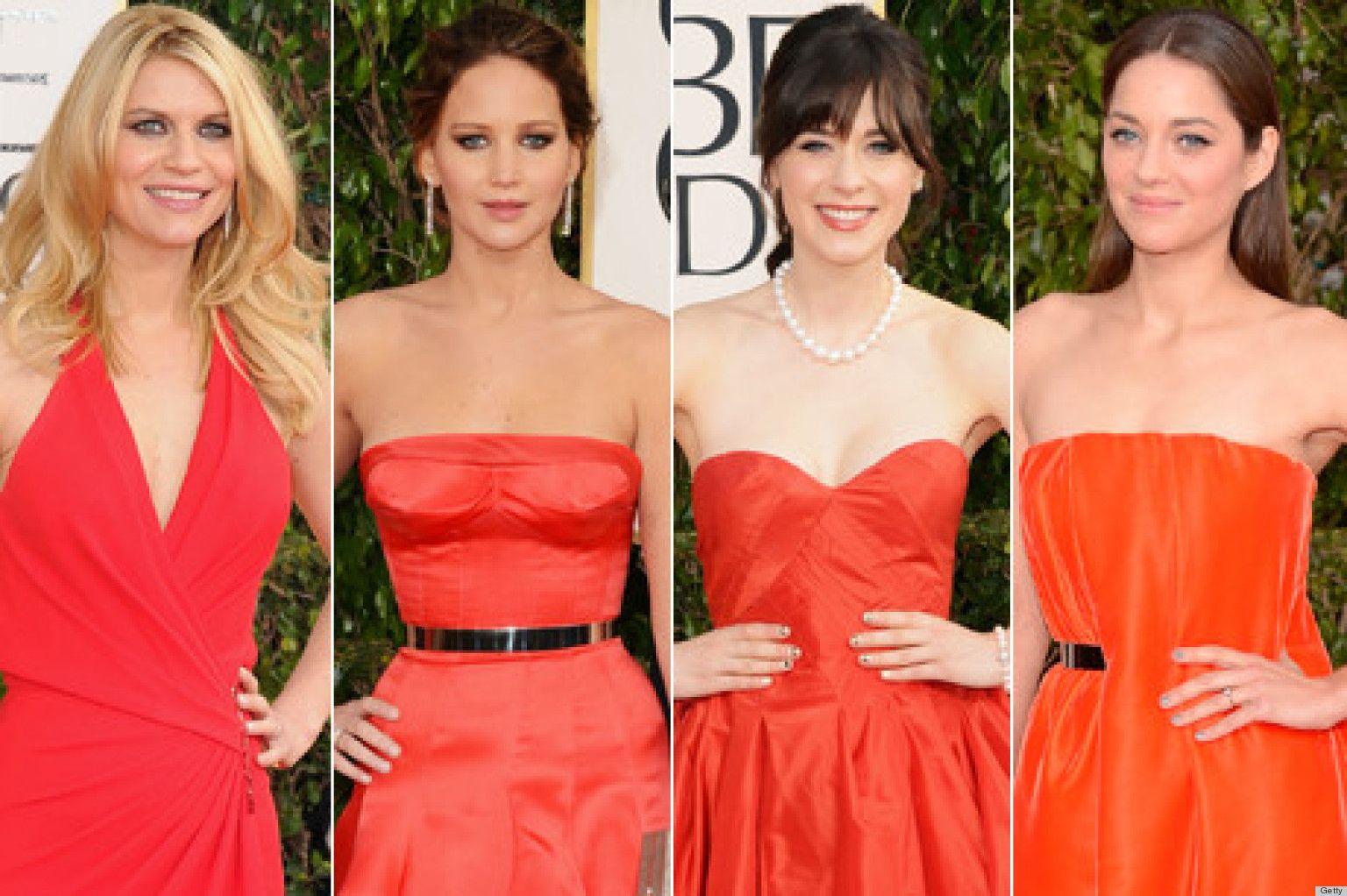 2013 Golden Globe Logo - Golden Globes 2013 Red Carpet Photos: See The Fashion & Glittering ...