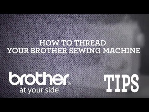 Brother Sewing Logo - Brother Video Tip: How to Thread a Brother Sewing Machine