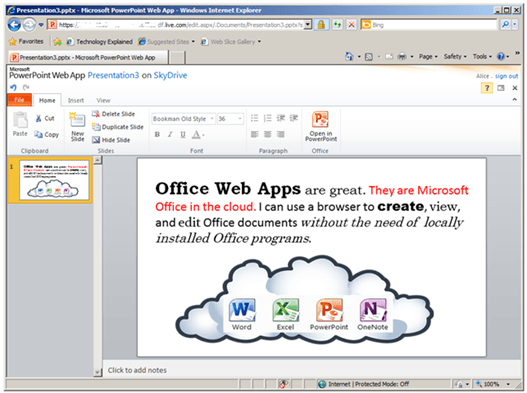 Microsoft Office Web App Logo - Office Web Apps with SharePoint 2010 or SkyDrive Explained