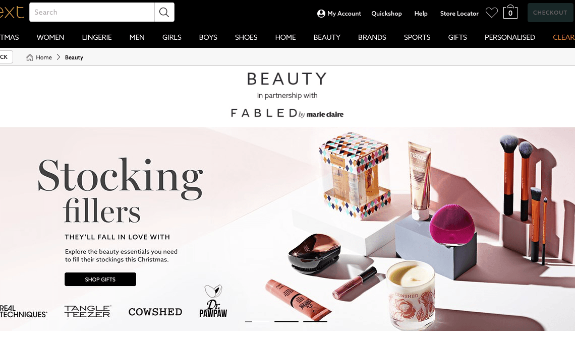 Marie Claire Company Logo - FABLED BY MARIE CLAIRE PARTNERS WITH NEXT FOR FULL BEAUTY LAUNCH