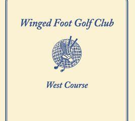 Company with Winged Foot Logo - Golf Artist, golf art, golf, posters, golf posters, Lee Wybranski
