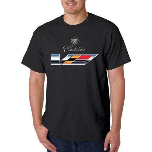 Funny Cadillac Logo - Cadillac CTS V Logo New T Shirt Men 2018 Summer 100% Cotton Funny ...