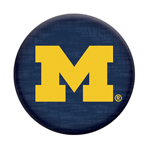 Michigan Logo - Michigan PopSockets Grip
