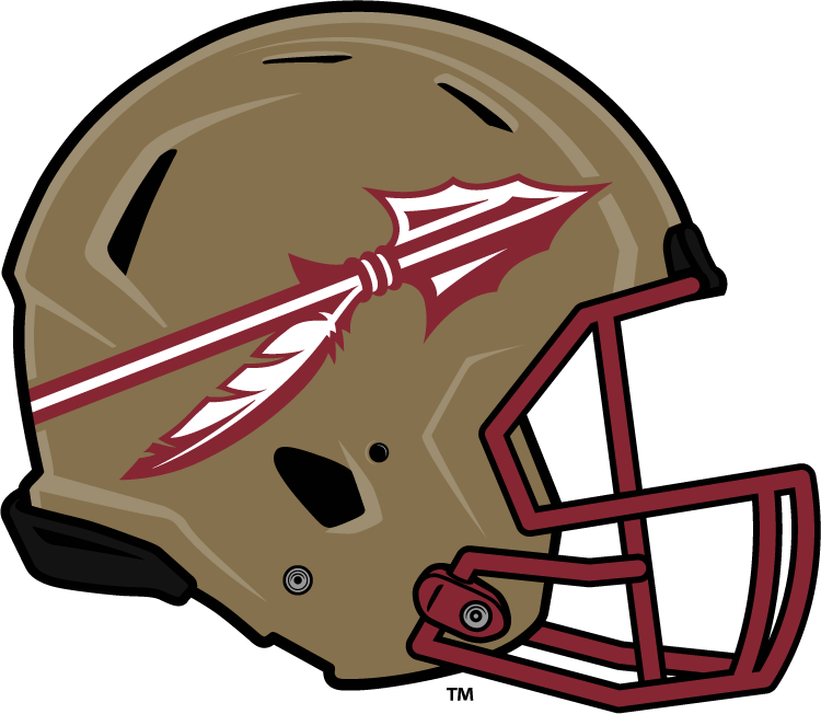 Florida State University Football Logo - Florida State Seminoles Helmet Division I (d H) (NCAA D H