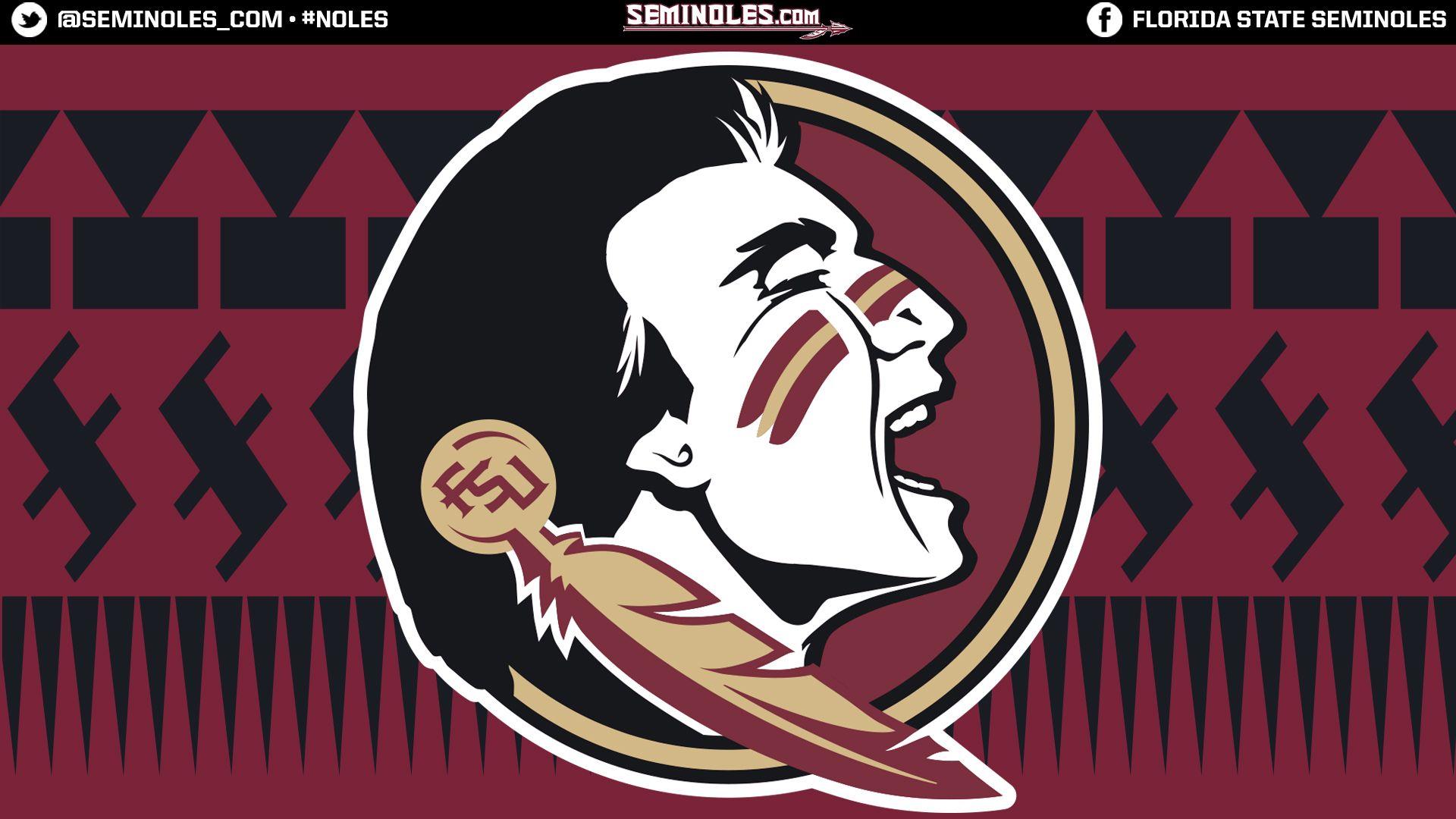 Florida State University Football Logo - Seminoles.com Desktop Wallpapers