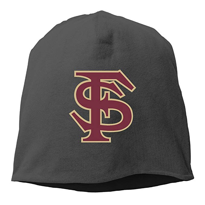 Florida State University Football Logo - Mens FSU Logo Florida State University Football Woolen Beanie Hat at