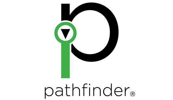 Pathfinder P Logo - Pathfinder Mobile App on Behance