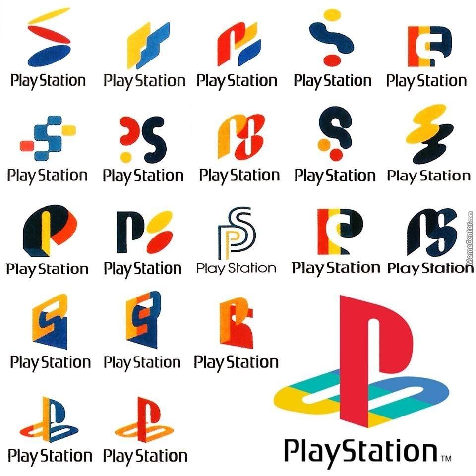 PlayStation 1 Logo - Playstation 1 Logo Concepts Glad They Ended Up With The Logo That We ...