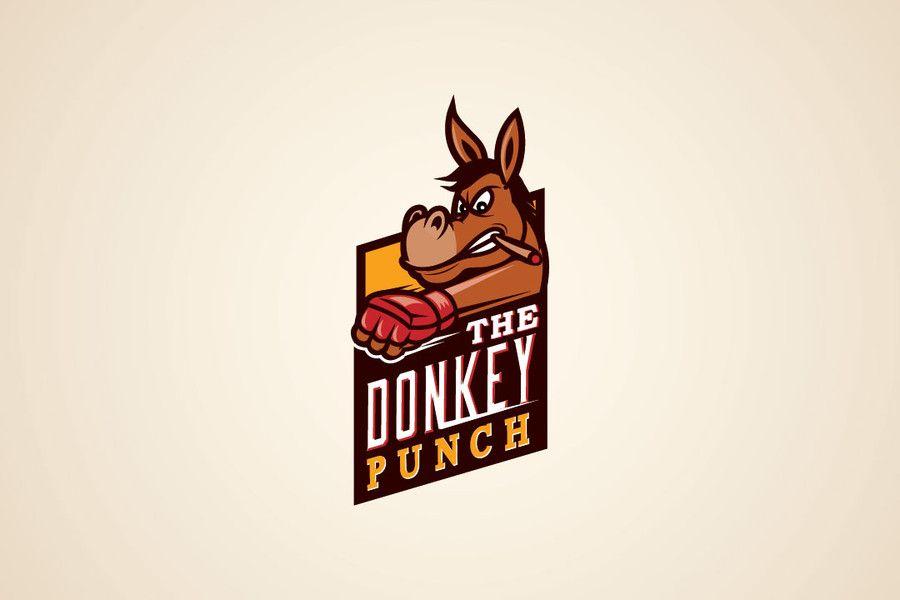 Donkey Punch Logo - Entry #20 by sagi1992 for The Donkey Punch | Freelancer