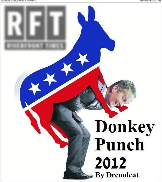 Donkey Punch Logo - And the Winning Todd Akin Headline Is