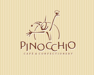 Pinocchio Logo - Pinocchio Designed