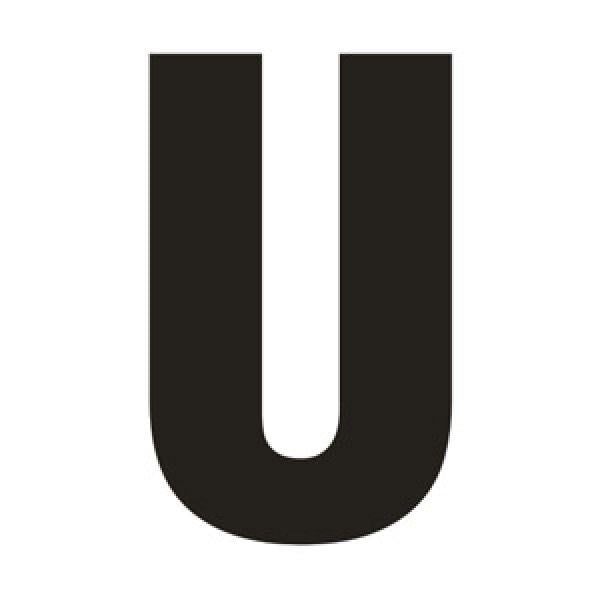 Big Letter U Logo - Solid Capital U