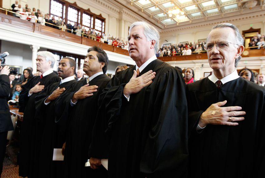Texas Supreme Court Logo - Trial begins in case targeting Texas' statewide elections of judges ...