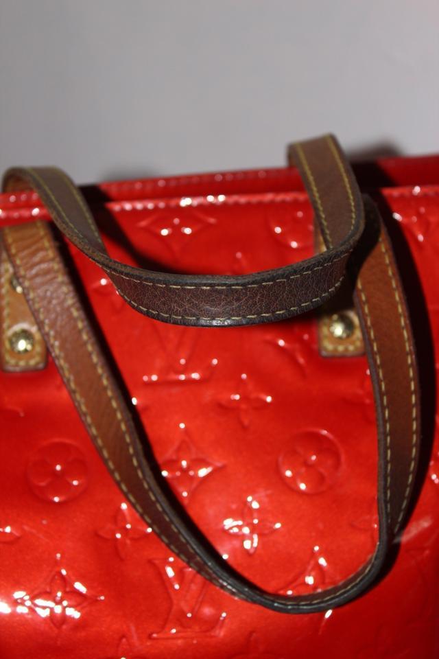 Bloody Louis Vuitton Logo - Louis Vuitton Reade Monogram Rouge Shopper Shoulder Bloody Orange ...