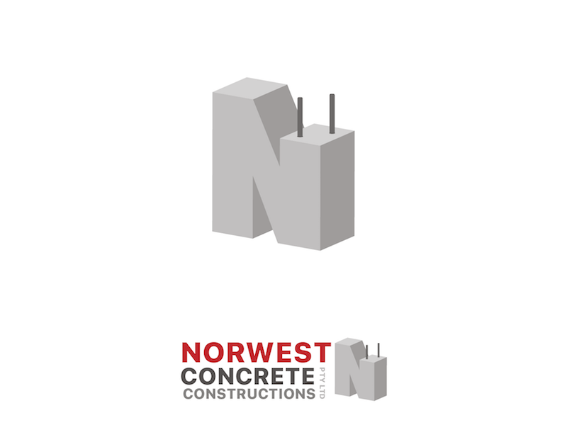 Concrete Logo - Norwest Concrete logo by Phillip du Toit | Dribbble | Dribbble