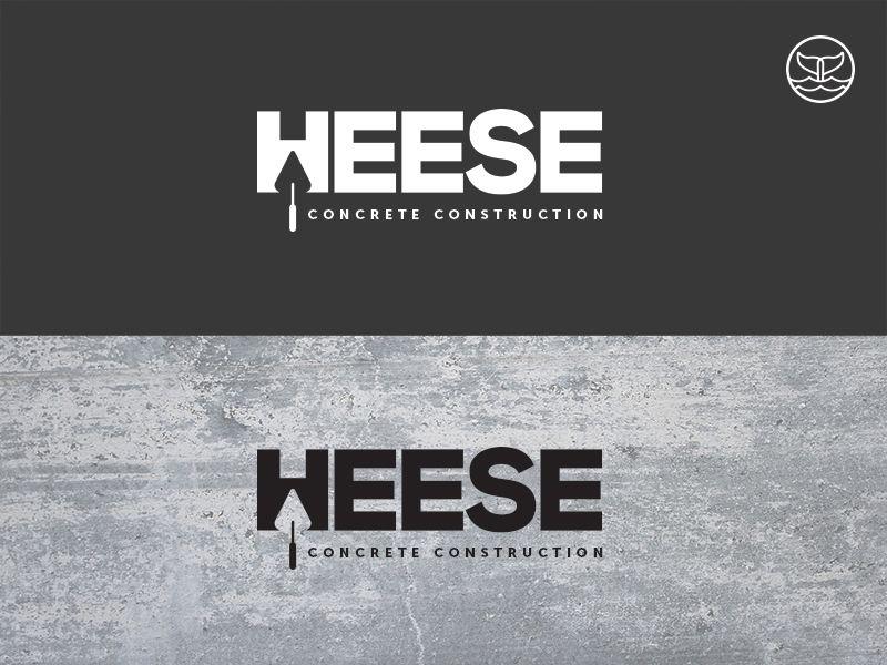 Concrete Logo - Heese Concrete Construction Logo by blu20 | Dribbble | Dribbble